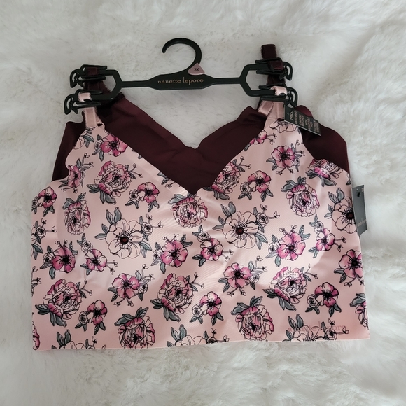 🌺NANETTE LEPORE BRAND NEW 2-PACK BRAS SIZE 3X - Picture 2 of 6